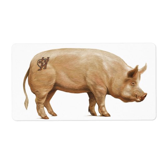 JJHD-Schweinekennzeichen (Vorne)