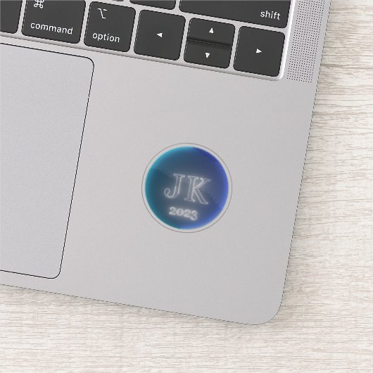 JK 2023 Logo Tiny Clear Vinyl Stickers Aufkleber (Ausschnitt)