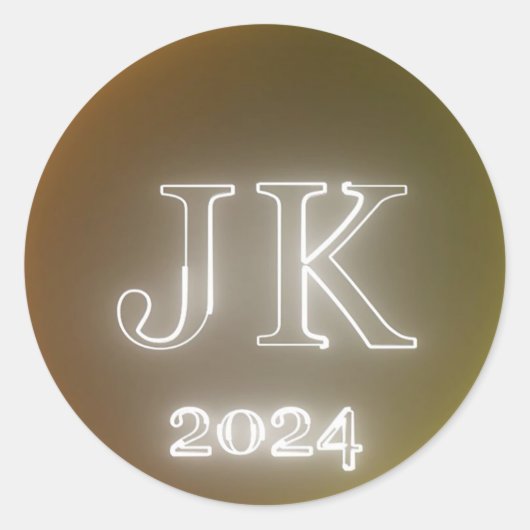 JK 2024 RUNDER AUFKLEBER (Vorderseite)