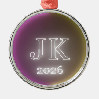 JK 2026 ORNAMENT AUS METALL