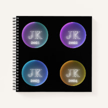 JK Four Year Spiral Book