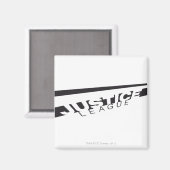 JL B/W Skewed Magnet (Vorderseite/Rückseite)