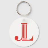 JL Button Keychain Schlüsselanhänger (Vorderseite)