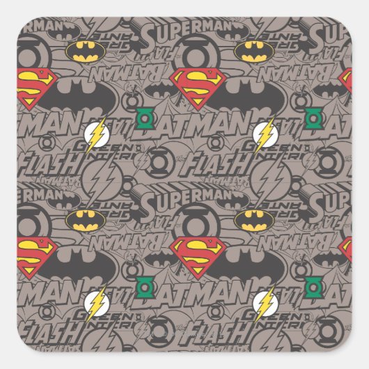 JL Core Supreme 6 Quadratischer Aufkleber (Vorderseite)