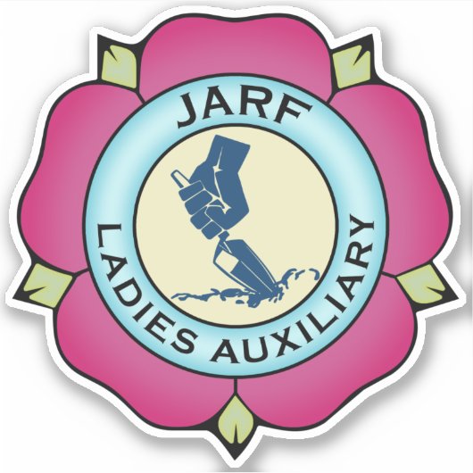 JLA Logo Vinyl Aufkleber HS 4" (Vorderseite)