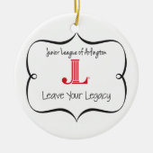 JLA "verlassen Ihr Vermächtnis-" Verzierung Keramikornament (Vorne)