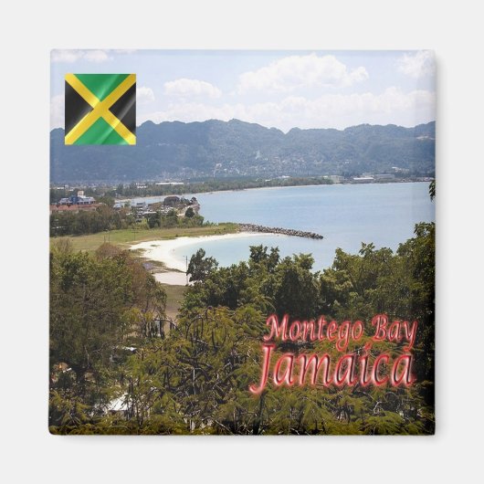 JM010 JAMAICA, Montego Bay, Amerika, Kühlschrank Magnet (Vorne)