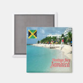 JM011 JAMAICA, Montego Bay, Amerika, Kühlschrank Magnet (Vorderseite/Rückseite)