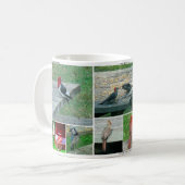 JM-inspirierte Collagen-Tasse Kaffeetasse (Vorderseite Links)