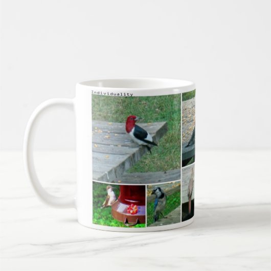 JM-inspirierte Collagen-Tasse Kaffeetasse (Links)