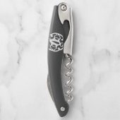 JMAC-Korkschraube - Schwarz Kellnermesser (Rückseite)