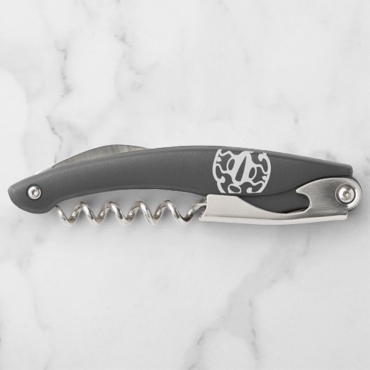 JMAC-Korkschraube - Schwarz Kellnermesser (Rückseite)