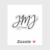 JMJ AUFKLEBER (Blatt)