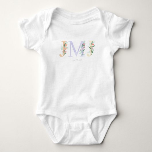 JMJ Katholic Baby Strampler (Vorderseite)