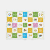 JMJ Niedlich Saint Quilt Fleecedecke (Vorderseite (Horizontal))