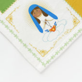 JMJ Niedlich Saint Quilt Fleecedecke (Ecke)