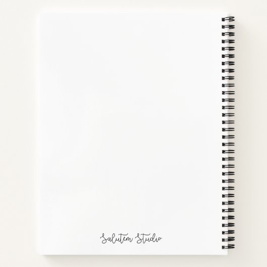 JMJ Spiral Notebook Notizblock (Rückseite)