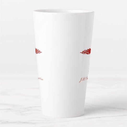 JML Communications Tower Logo Milchtasse (Vorderseite)