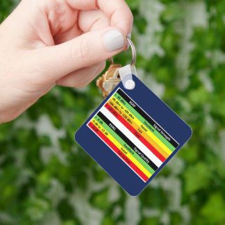 JML Communications Tower Logo & RSRP Signal Streng Schlüsselanhänger