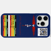 JML Communications Tower Logo & RSRP Signalstärke Case-Mate iPhone Hülle (Rückseite (Horizontal))