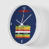 JML Communications Tower Logo & RSSI Chart Uhr (Winkel)