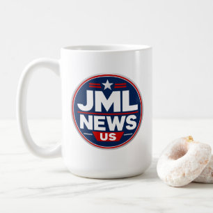 JML News US Logo Kaffeetasse