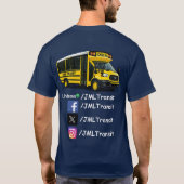 JML Transit Logo Arbeiter T-Shirt (Rückseite)