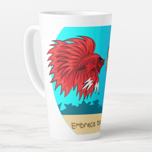 JMon und Thiru Latte Cup Milchtasse (Linke Ecke)