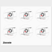 JMP Fotoaufkleber rund Runder Aufkleber (Blatt)