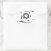 JMP Fotoaufkleber rund Runder Aufkleber (Tasche)