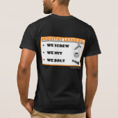 JMS General Contractors T-Shirt (Rückseite)