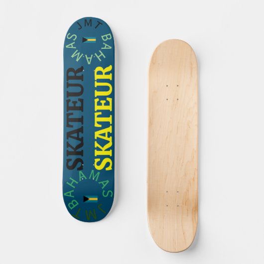 JMT BAHAMAS 7 3/4" Skateboard Deck (Vorderseite)