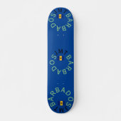 JMT BARBADOS 7 3/4" Skateboard Deck (Vorne)