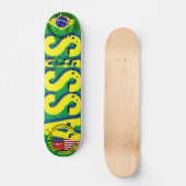 JMT BRAZIL ASSIS PRO 7 3/4" Skateboard Deck (Vorderseite)