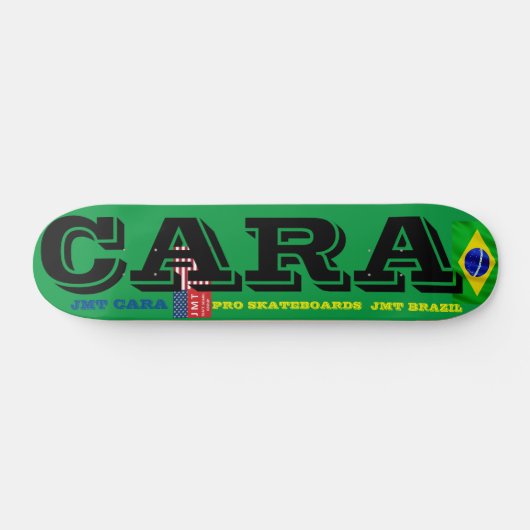 JMT BRAZIL CARA 7 3/4" Skateboard Deck (Horizontal)