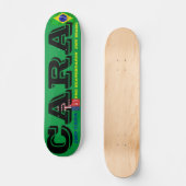 JMT BRAZIL CARA 7 3/4" Skateboard Deck (Vorderseite)