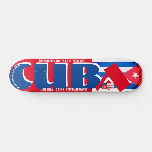 JMT CUBA CUBA 7 3/4" Skateboard Deck (Horizontal)