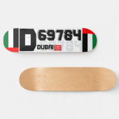JMT DUBAI. Skateboard (Horizontal)