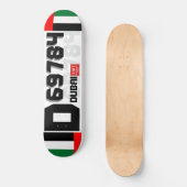 JMT DUBAI. Skateboard (Vorderseite)