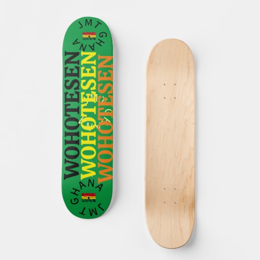 JMT GHANA 7 3/4" Skateboard Deck (Vorderseite)