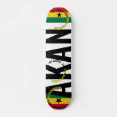 JMT GHANA AKAN 7 3/4" Skateboard Deck (Vorne)