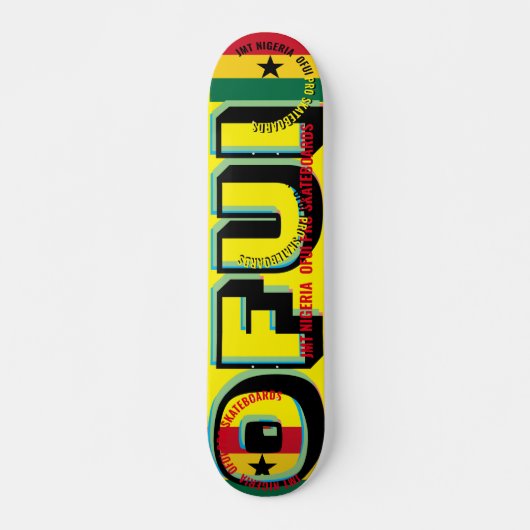 JMT GHANA OFUI 7 3/4" Skateboarddecke Skateboard (Vorne)