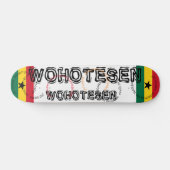JMT GHANA WOHOTESSEN 7 3/4" Skateboard Deck (Horizontal)