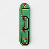 JMT GUYANA CUT EYE 7 3/4" Skateboard Deck (Vorne)