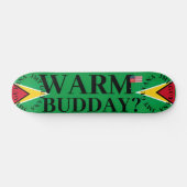 JMT GUYANA WARM BUDDAY 7 3/4" Skateboard Deck (Horizontal)