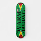 JMT GUYANA WARM BUDDAY 7 3/4" Skateboard Deck (Vorne)