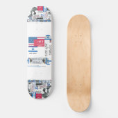 JMT ISRAEL 8 1/4" Skateboard Deck (Vorderseite)