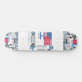 JMT ISRAEL 8 1/4" Skateboard Deck (Horizontal)