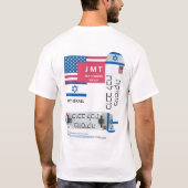 JMT ISRAEL JMT Men's Basic T - Shirt (Rückseite)