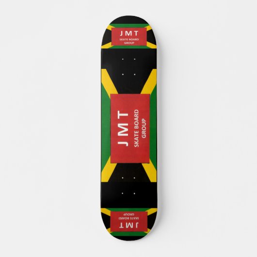 JMT JAMAICA OFFIZIELL 7 3/4" Skateboarddecke Skateboard (Vorne)